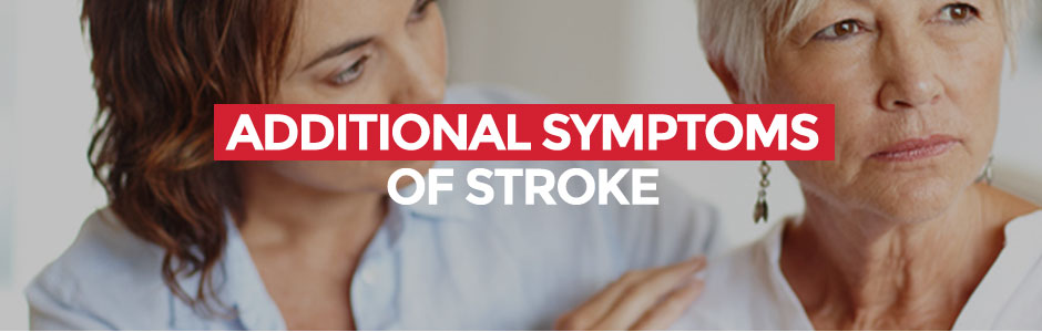 what are symptoms of a stroke